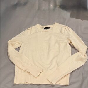 Banana Republic Merino Wool Sweater in Cream